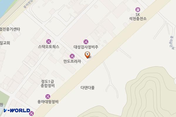 용마기아상사(SPB) 위치 지도 — 경상남도 창원시 마산회원구 내서읍 중리공단로 177