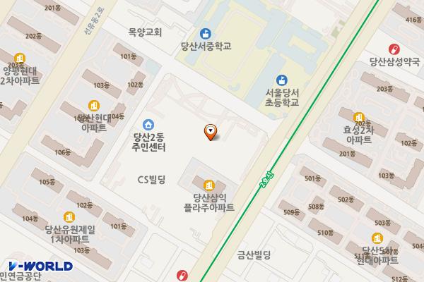 당산skv1센터빌딩 위치 지도 — 서울특별시 영등포구 당산로41길 11