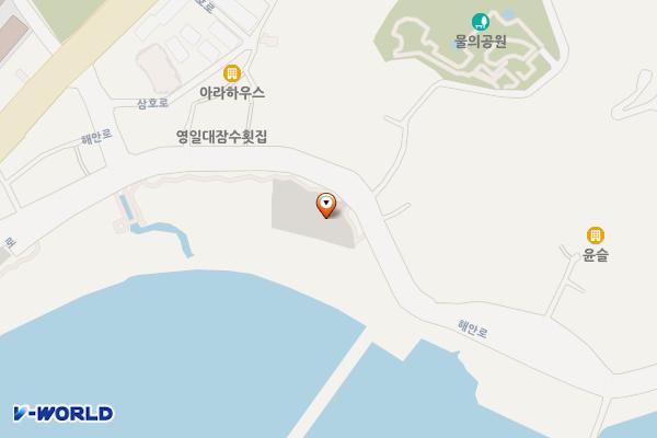 두무치 공영주차장 위치 지도 — 경상북도 포항시 북구 해안로 228