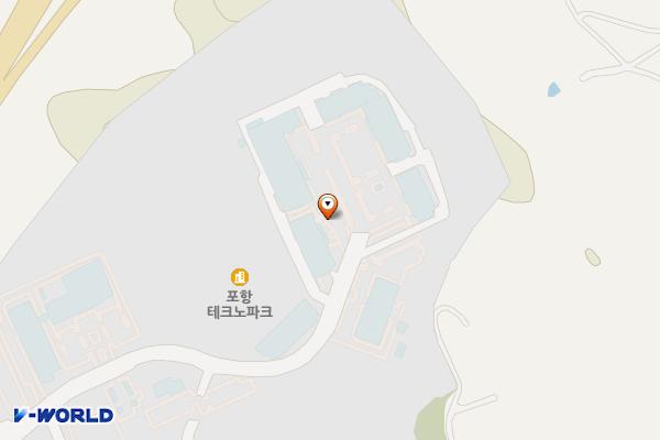 포항테크노파크 위치 지도 — 경상북도 포항시 남구 지곡로 394