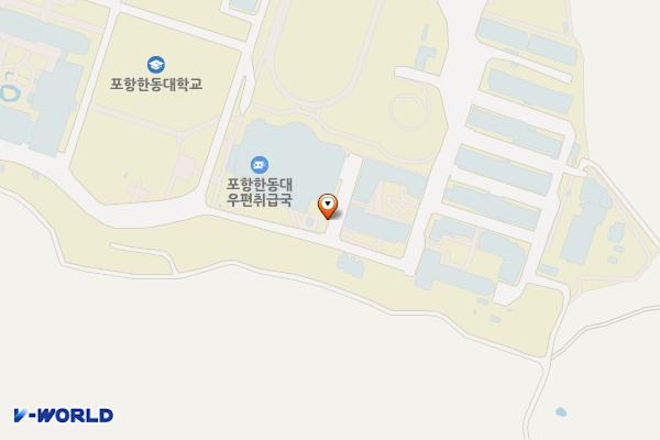 한동대학교 학생회관 위치 지도 — 경상북도 포항시 북구 흥해읍 한동로 558