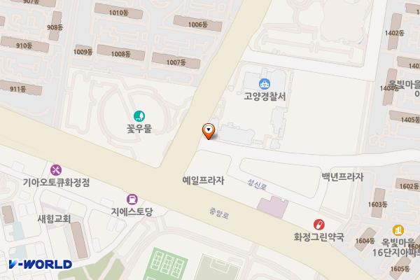 예일프라자 위치 지도 — 경기도 고양시 덕양구 중앙로 628