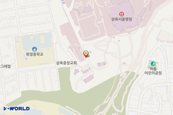 삼육서울병원 사택 위치 지도 — 서울특별시 동대문구 망우로 82