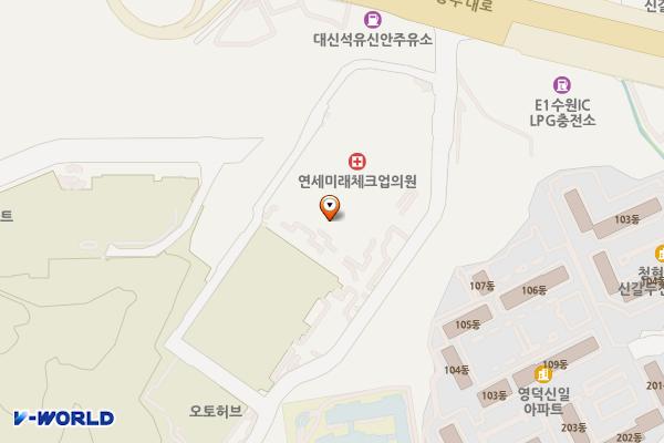 용인오토허브 위치 지도 — 경기도 용인시 기흥구 중부대로 242