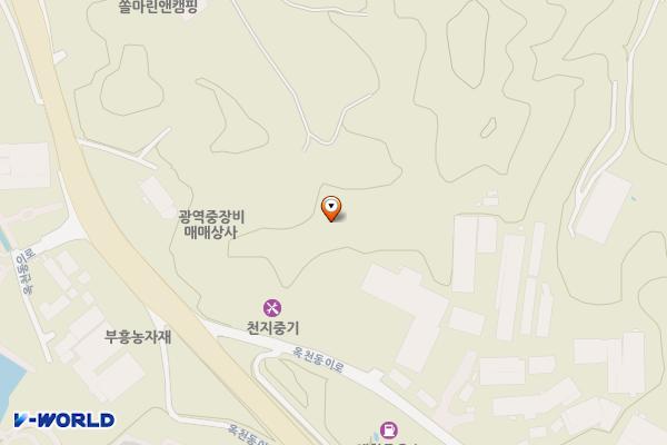 옥천버스 위치 지도 — 충청북도 옥천군 옥천읍 삼양리 206