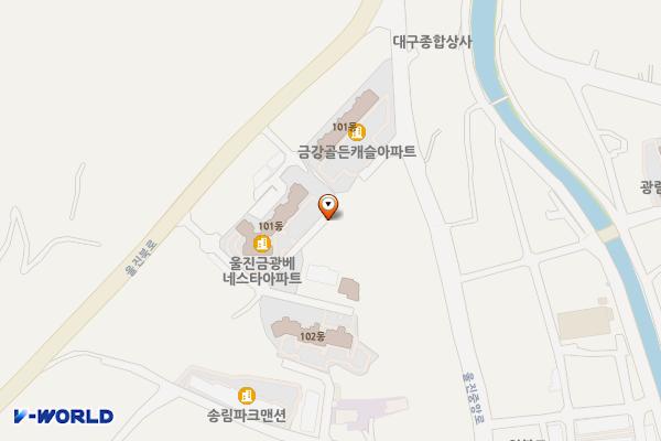 울진여객 본사차고지 위치 지도 — 경상북도 울진군 울진읍 온양리 402-1