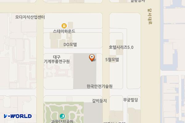 대구기계부품연구원점 위치 지도 — 대구광역시 달서구 성서공단로11길 32