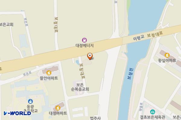 보은 투썸플레이스점 위치 지도 — 충청북도 보은군 보은읍 보청대로 1859