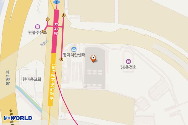 복정역 공영주차장 위치 지도 — 서울특별시 송파구 송파대로 지하6