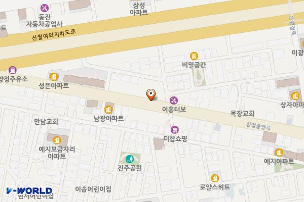 신정4동길 노상공영주차장 위치 지도 — 서울특별시 양천구 신정중앙로 35