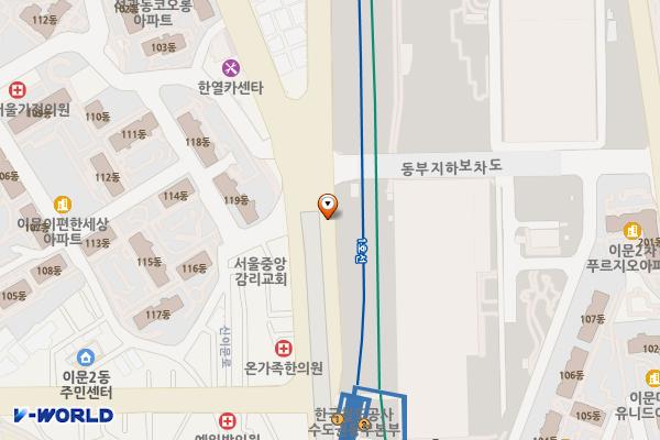 이문동 거주자우선주차장 위치 지도 — 서울특별시 동대문구 이문동 209-1