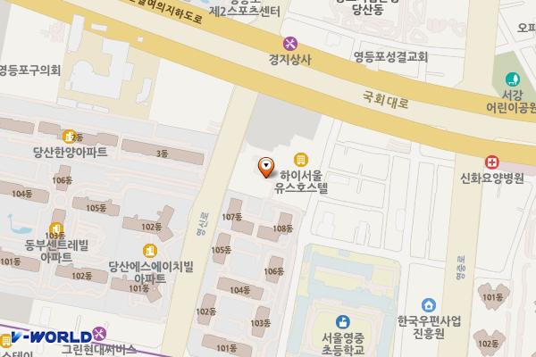 청소년미래진로센터(하자센터) 위치 지도 — 서울특별시 영등포구 영신로 200