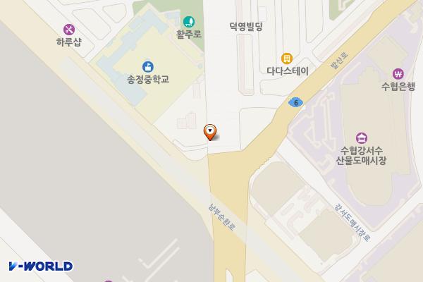 방화로 노상공영주차장(임시중단) 위치 지도 — 서울특별시 강서구 방화대로 139