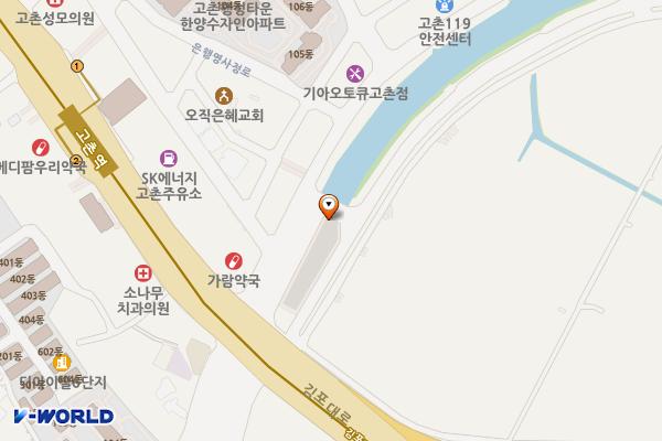 고촌공영주차장 위치 지도 — 경기도 김포시 고촌읍 신곡리 532-87