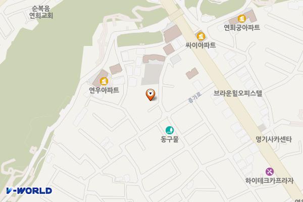 연희제2공영주차장 위치 지도 — 서울특별시 서대문구 연희로15길 113