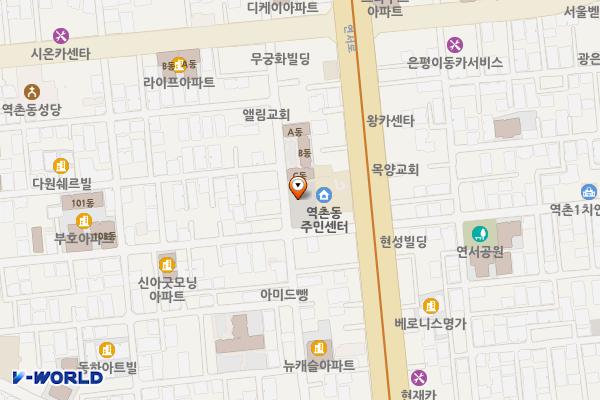 노송길 공동주차장 위치 지도 — 서울특별시 은평구 역말로6길 12-12