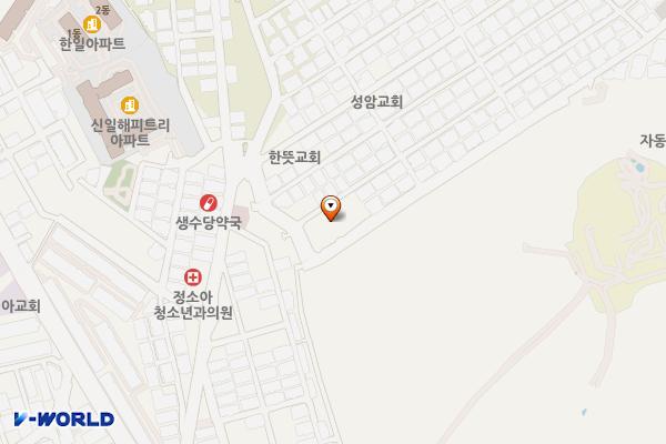 번동햇살 공영주차장 위치 지도 — 서울특별시 강북구 오현로21길 84