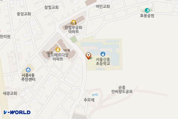 시흥4동 공영주차장 위치 지도 — 서울특별시 금천구 독산로36나길 21