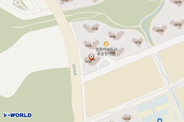영종하늘도시 유승한내들 위치 지도 — 인천광역시 영종구 영종대로252번길 38