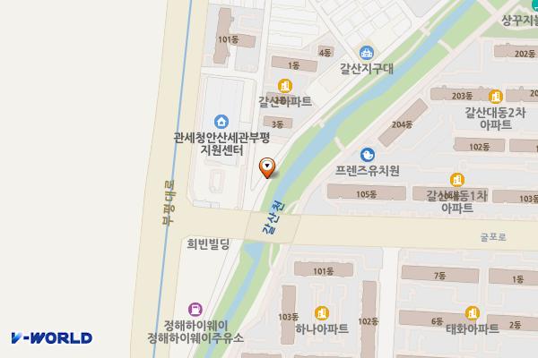 갈산역 주차장 (완속충전기) 위치 지도 — 인천광역시 부평구 굴포로7번길 4
