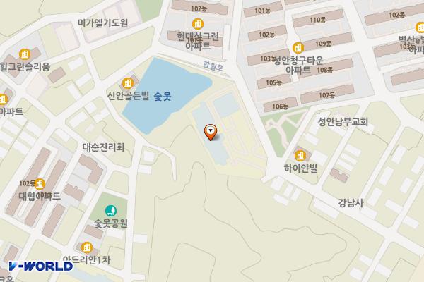방송통신대학교 울산지역대학 (완속충전기) 위치 지도 — 울산광역시 중구 함월로 90