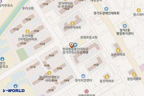 방송통신대학교 경기지역대학 (구관) (완속충전기) 위치 지도 — 경기도 수원시 장안구 장안로125번길 32