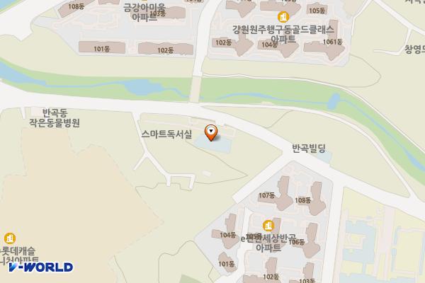 방송통신대학교 원주시학습관 (완속충전기) 위치 지도 — 강원특별자치도 원주시 오리현길 46