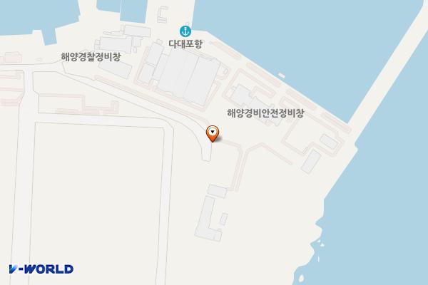 부산해양정비창 위치 지도 — 부산광역시 사하구 다대로605번길 93