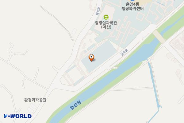아산시설관리공단 위치 지도 — 충청남도 아산시 실옥로 234