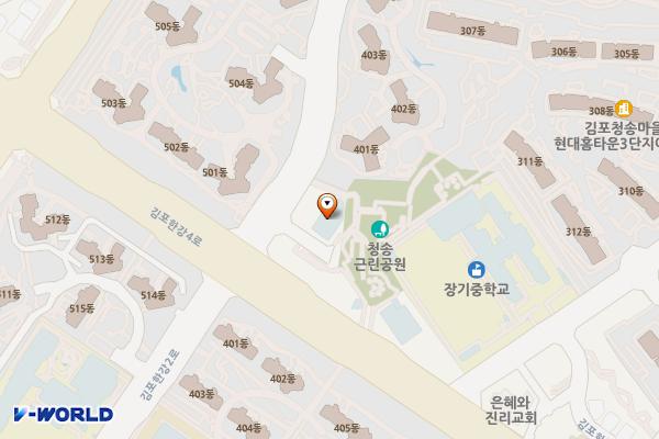 에릭한유치원 (완속충전기) 위치 지도 — 경기도 김포시 김포한강2로 266