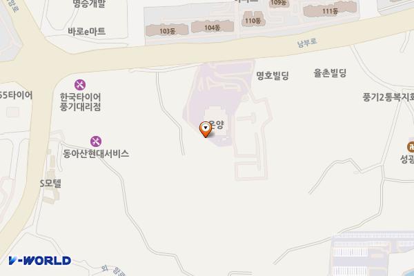 온양삼일교회 (완속충전기) 위치 지도 — 충청남도 아산시 남부로 332