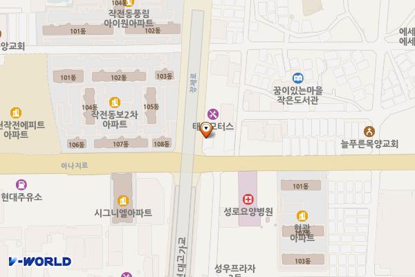 더뷰룩스 (완속충전기) 위치 지도 — 인천광역시 계양구 장제로 652