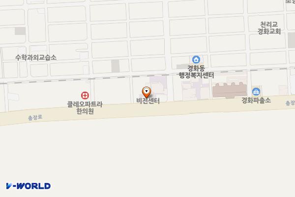 경화교회 (완속충전기) 위치 지도 — 경상남도 창원시 진해구 충장로 309