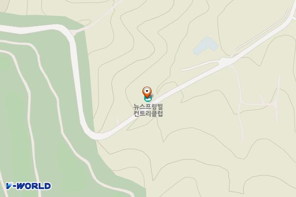 뉴스프링빌CC (완속충전기) 위치 지도 — 경기도 이천시 모가면 사실로527번길 158