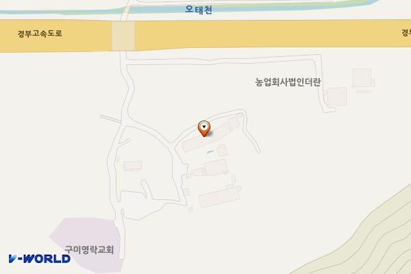 로젠택배 구미지점 (완속충전기) 위치 지도 — 경상북도 구미시 오태8길 51-11