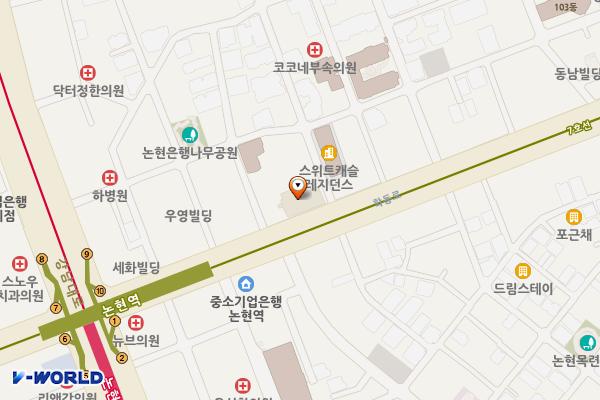 무이재 한방병원 위치 지도 — 서울특별시 강남구 학동로 117