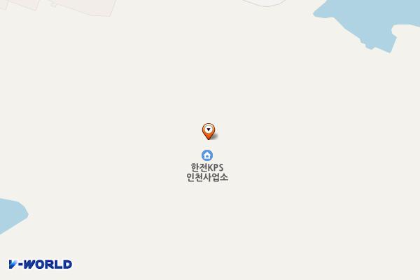중부발전 인천본부 (완속충전기) 위치 지도 — 인천광역시 서해구 중봉대로405번길 411