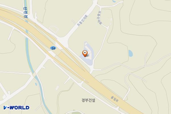 로젠택배 울주지점 (완속충전기) 위치 지도 — 울산광역시 울주군 상북면 말랑몰길 124