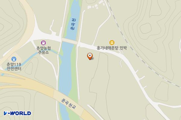 CJ택배 경북봉화춘양 (완속충전기) 위치 지도 — 경상북도 봉화군 춘양면 소천로 50
