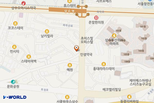 서울 마포구 와우산로 21 (저압수용가) 위치 지도 — 서울특별시 마포구 와우산로 21