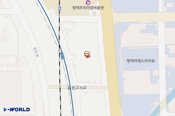 평택고덕2차아이파크 위치 지도 — 경기도 평택시 경기대로 975