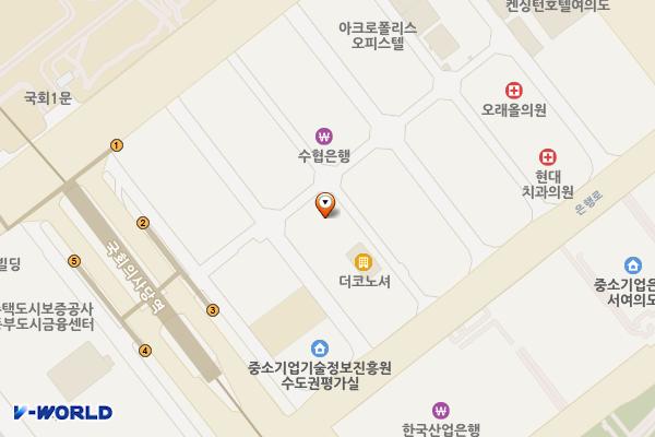 여의도 현대마에스트로 (완속충전기) 위치 지도 — 서울특별시 영등포구 국회대로66길 11-4