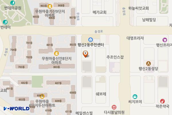 예일센스빌2차 위치 지도 — 경기도 고양시 덕양구 무원로 22