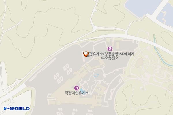 덕평자연휴게소(강릉방향) 위치 지도 — 경기도 이천시 마장면 덕이로154번길 287-76