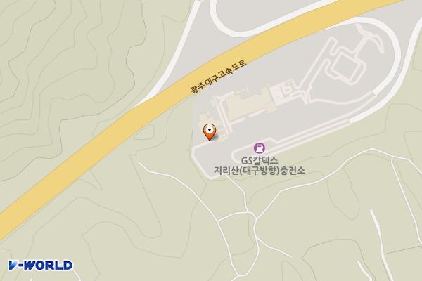 지리산휴게소(대구) 위치 지도 — 전북특별자치도 남원시 아영면 광주대구고속도로 76-1