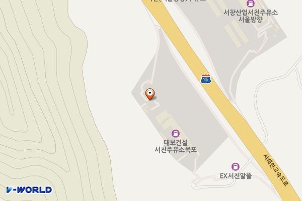 서천휴게소(목포) 위치 지도 — 충청남도 서천군 비인면 서해안고속도로 169