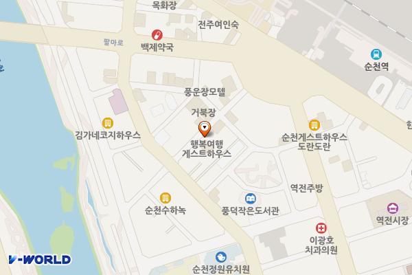 순천역 앞 위치 지도 — 전남광주통합특별시 순천시 역전광장2길 15