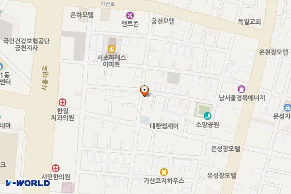 미림연립 옆 위치 지도 — 서울특별시 금천구 시흥대로126길 26