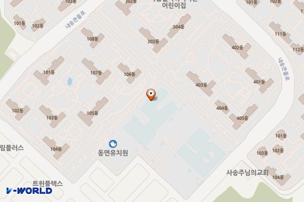 양산동면초등학교 위치 지도 — 경상남도 양산시 동면 내송큰들1길 14