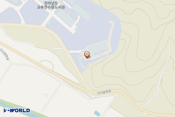 담양전남교육연수원 위치 지도 — 전남광주통합특별시 담양군 가사문학면 지석길 19